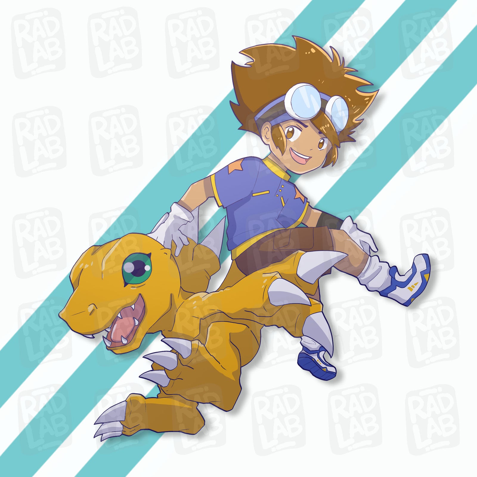 Tai Agu | Waterproof Matte Vinyl Sticker