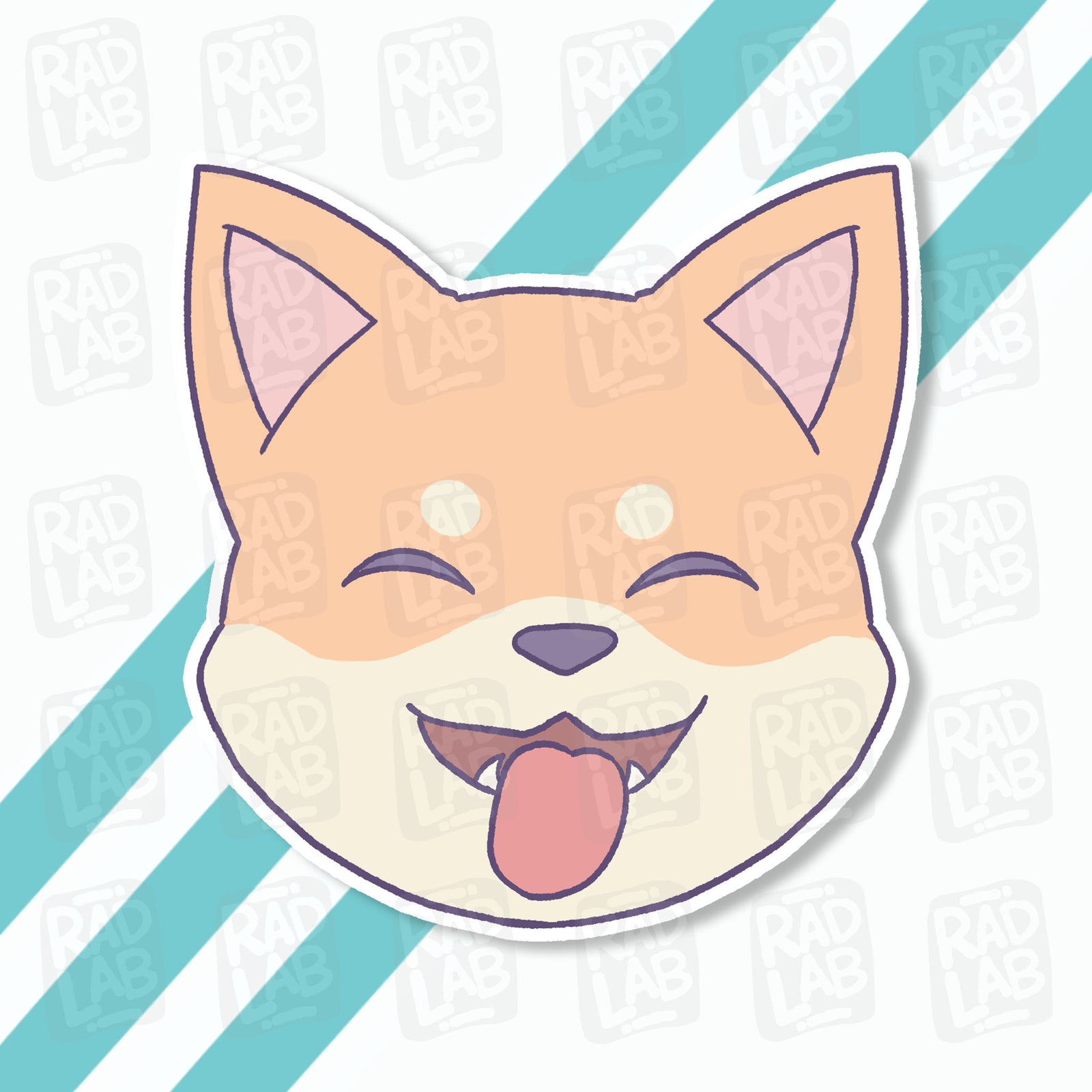 Kawaii Corgi | Waterproof Matte Vinyl Sticker