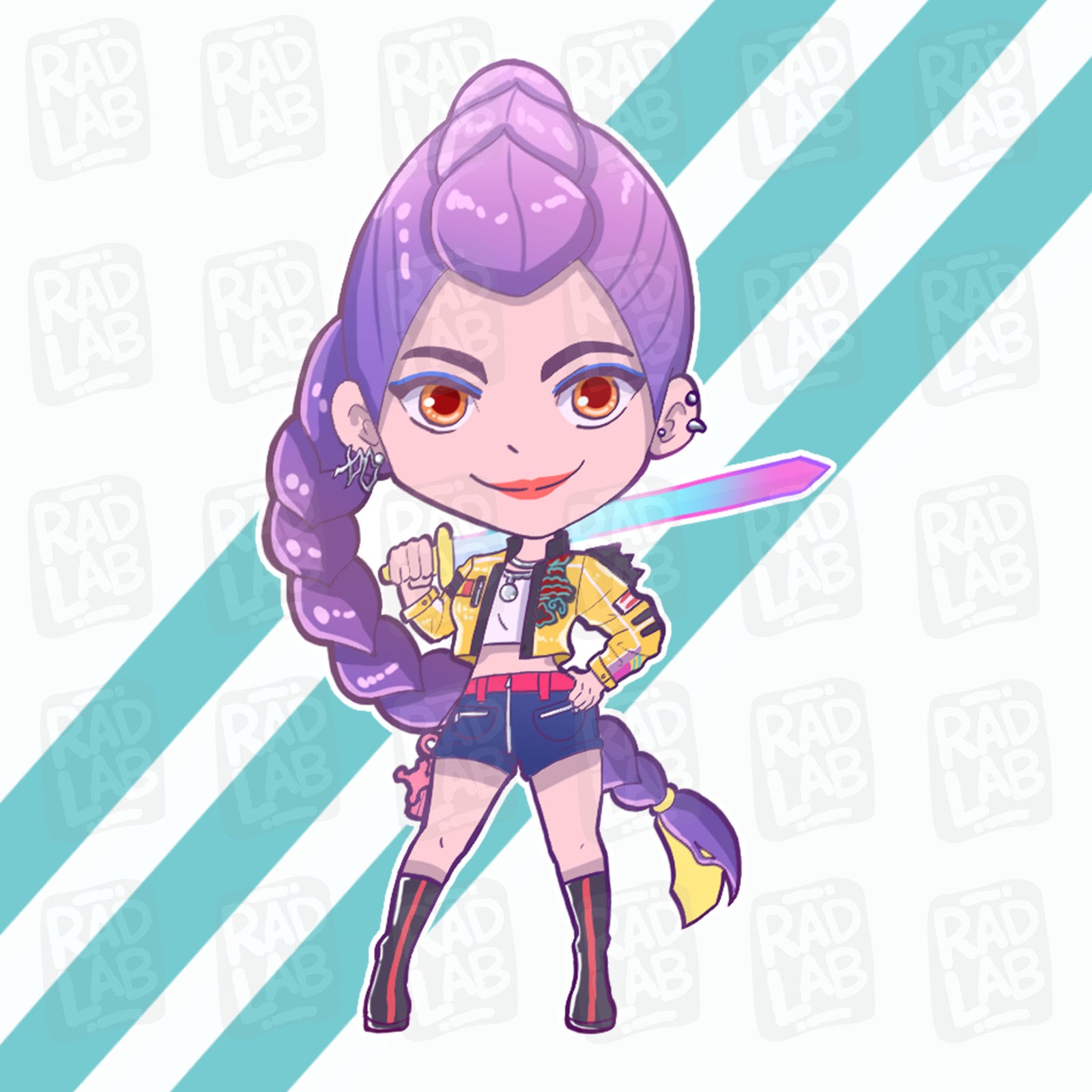 Rumi Hunter | Waterproof Matte Vinyl Sticker