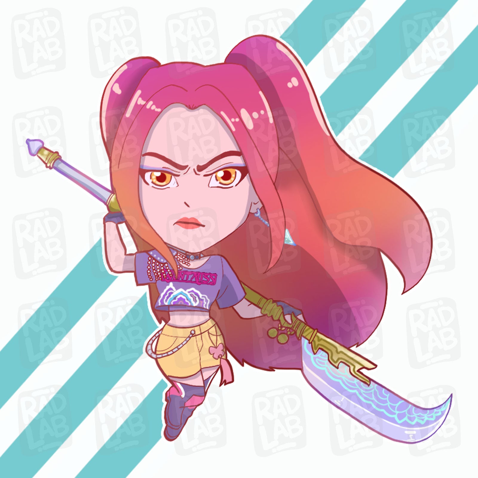 Mira Hunter | Waterproof Matte Vinyl Sticker