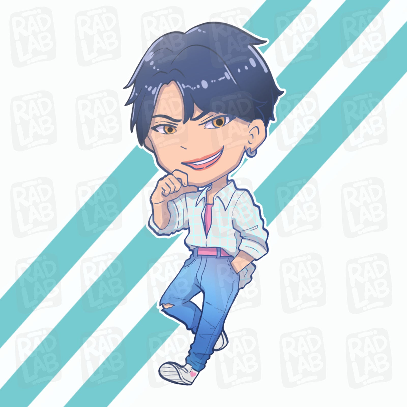 Jinu Saja | Waterproof Matte Vinyl Sticker