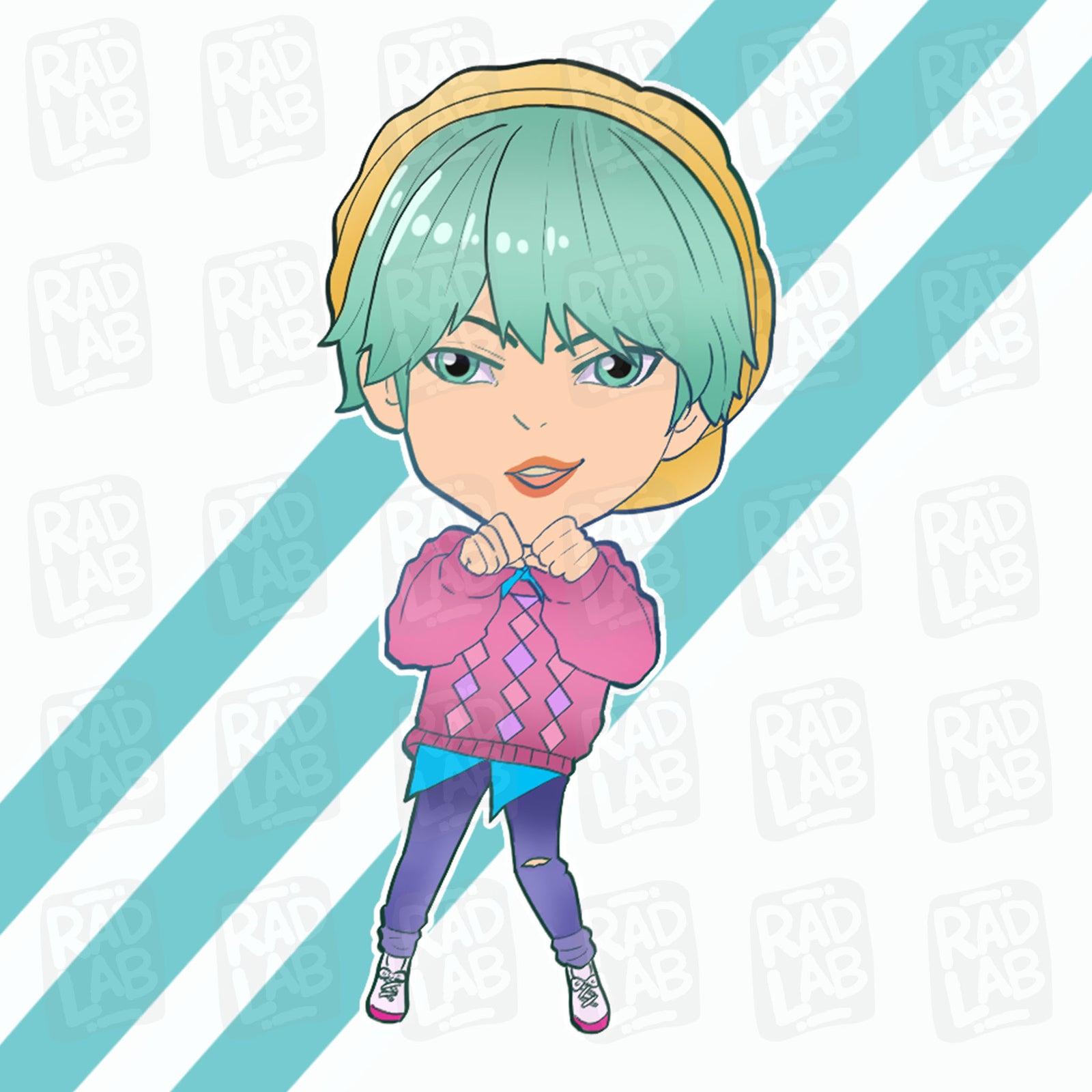 Baby Saja | Waterproof Matte Vinyl Sticker