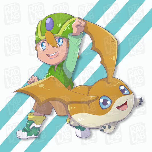 TK Pata | Waterproof Matte Vinyl Sticker