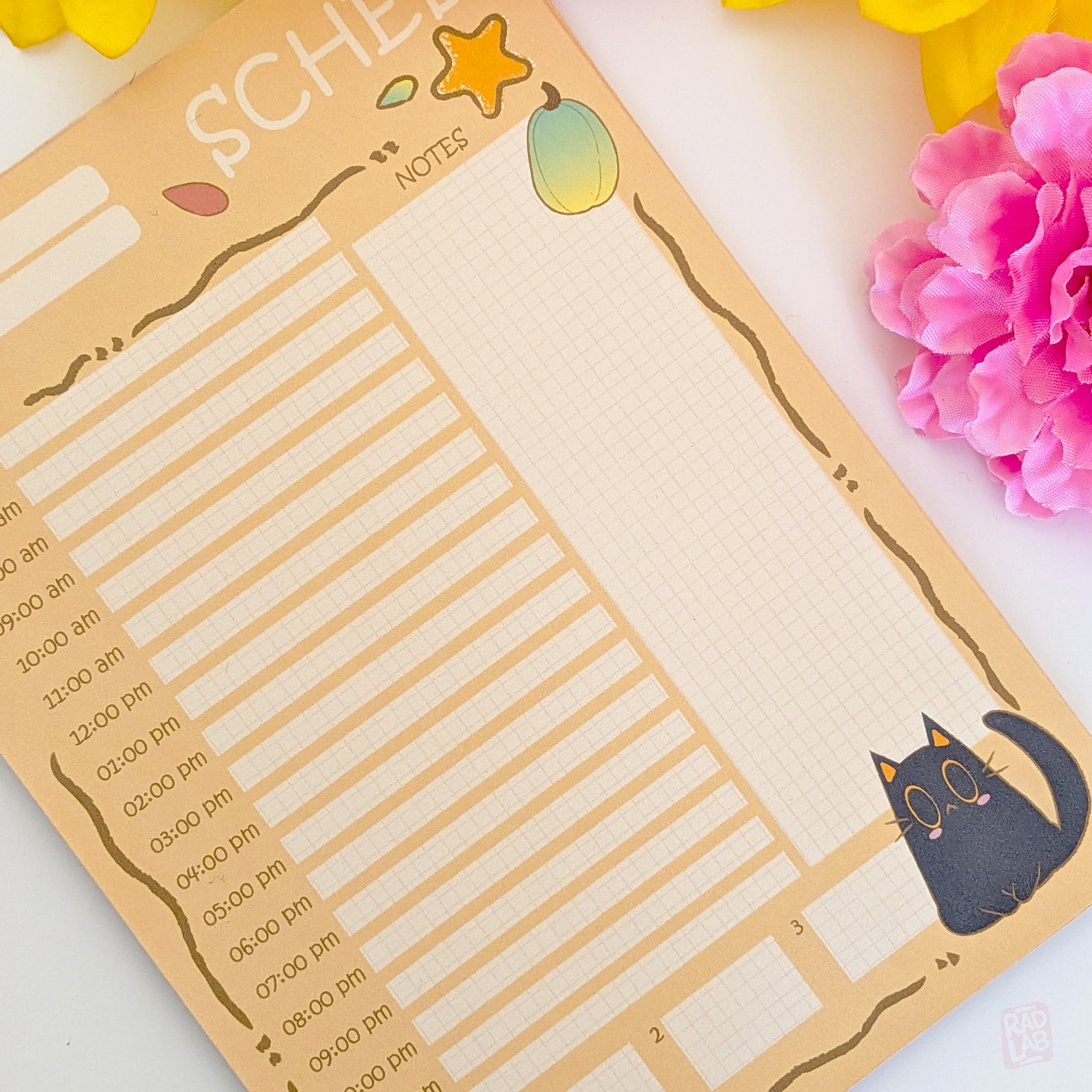 PumpKitty Sched Pad