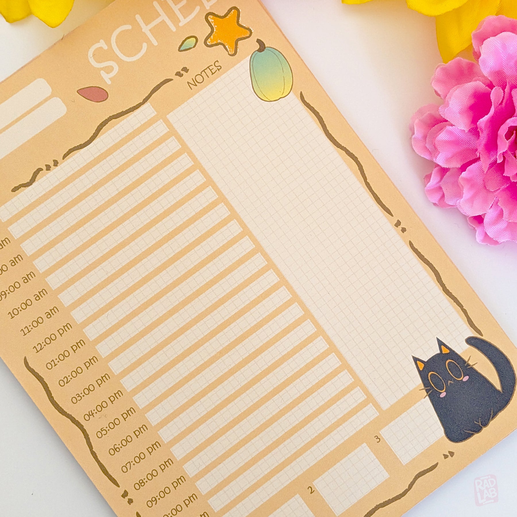 PumpKitty Sched Pad