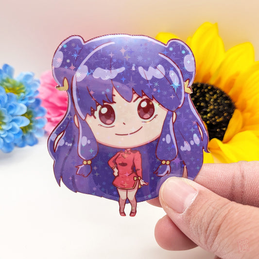 Chinese Amazon Girl | Waterproof Matte Vinyl Sticker