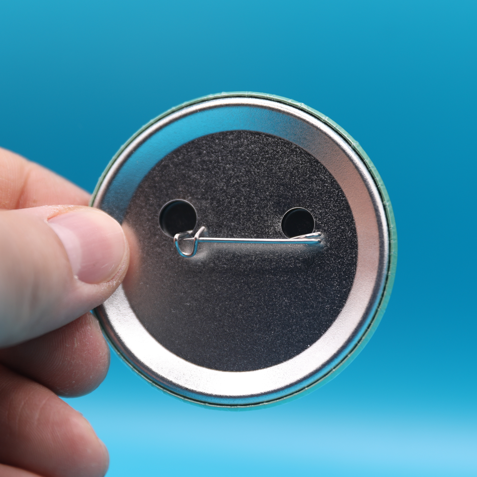 Button Pin | Lab Hamster Link Green | 2.28 inches