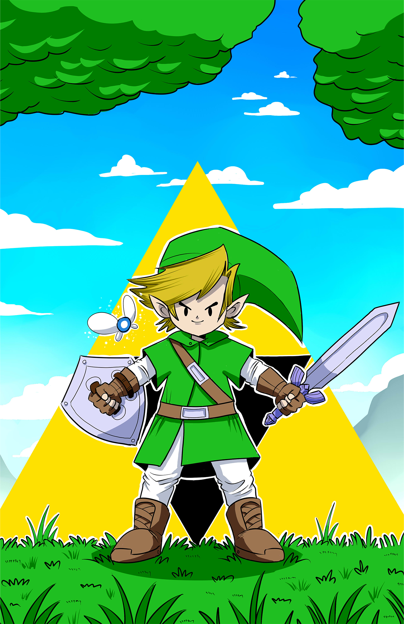 Prints | Hero of Time | 11x17 inches