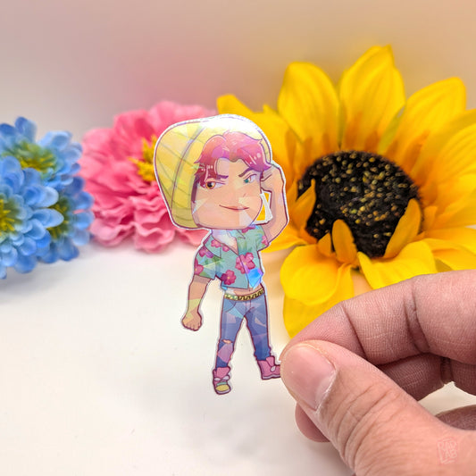 Abs Saja | Waterproof Matte Vinyl Sticker