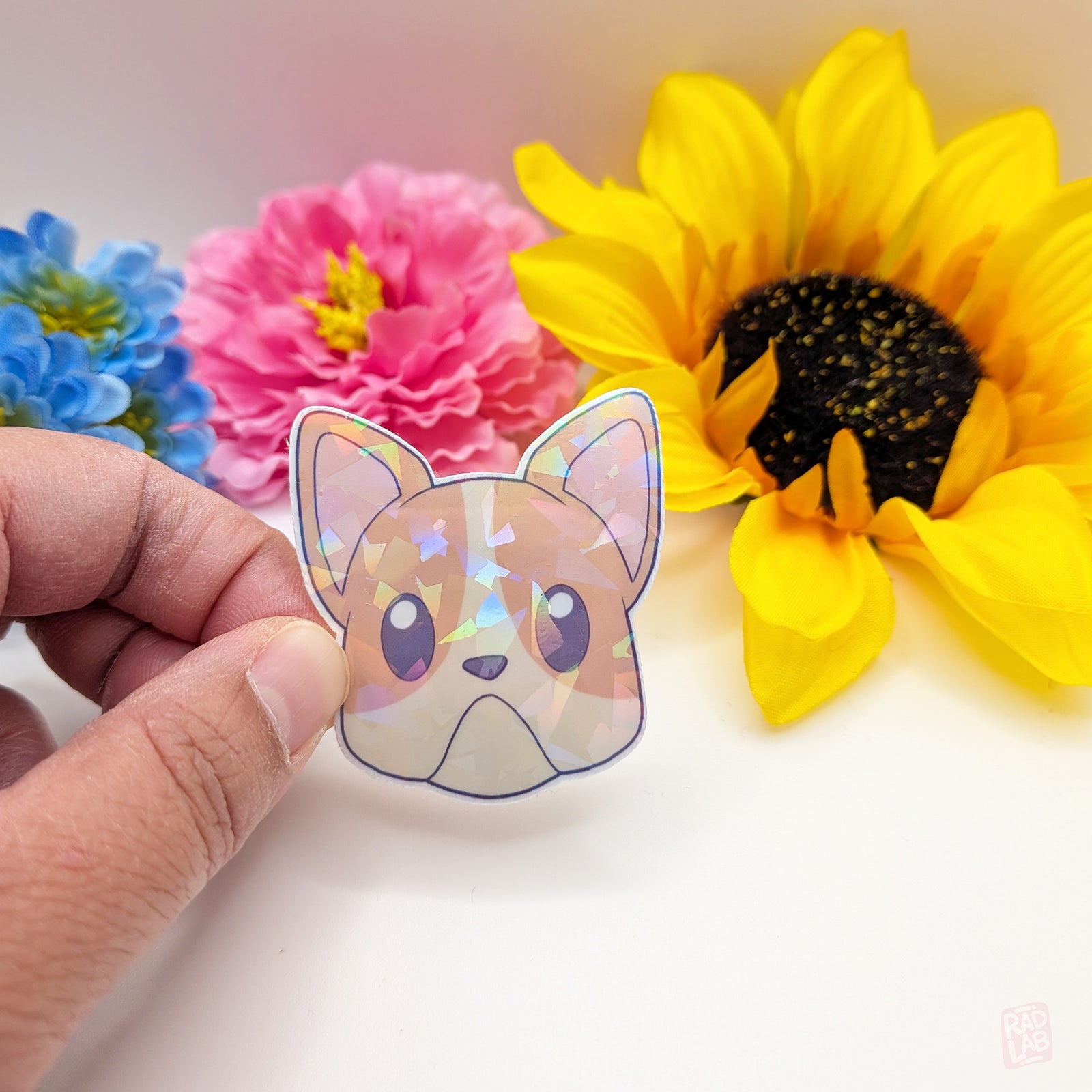 Kawaii Frenchie | Waterproof Matte Vinyl Sticker