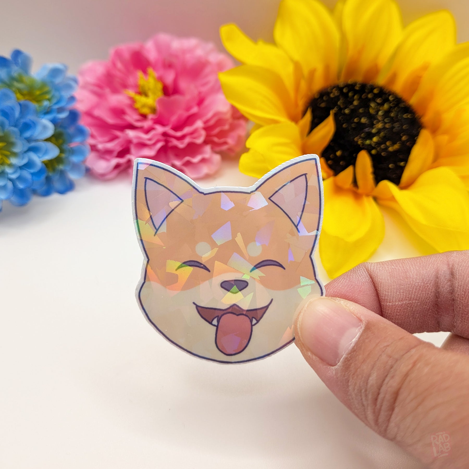 Kawaii Corgi | Waterproof Matte Vinyl Sticker