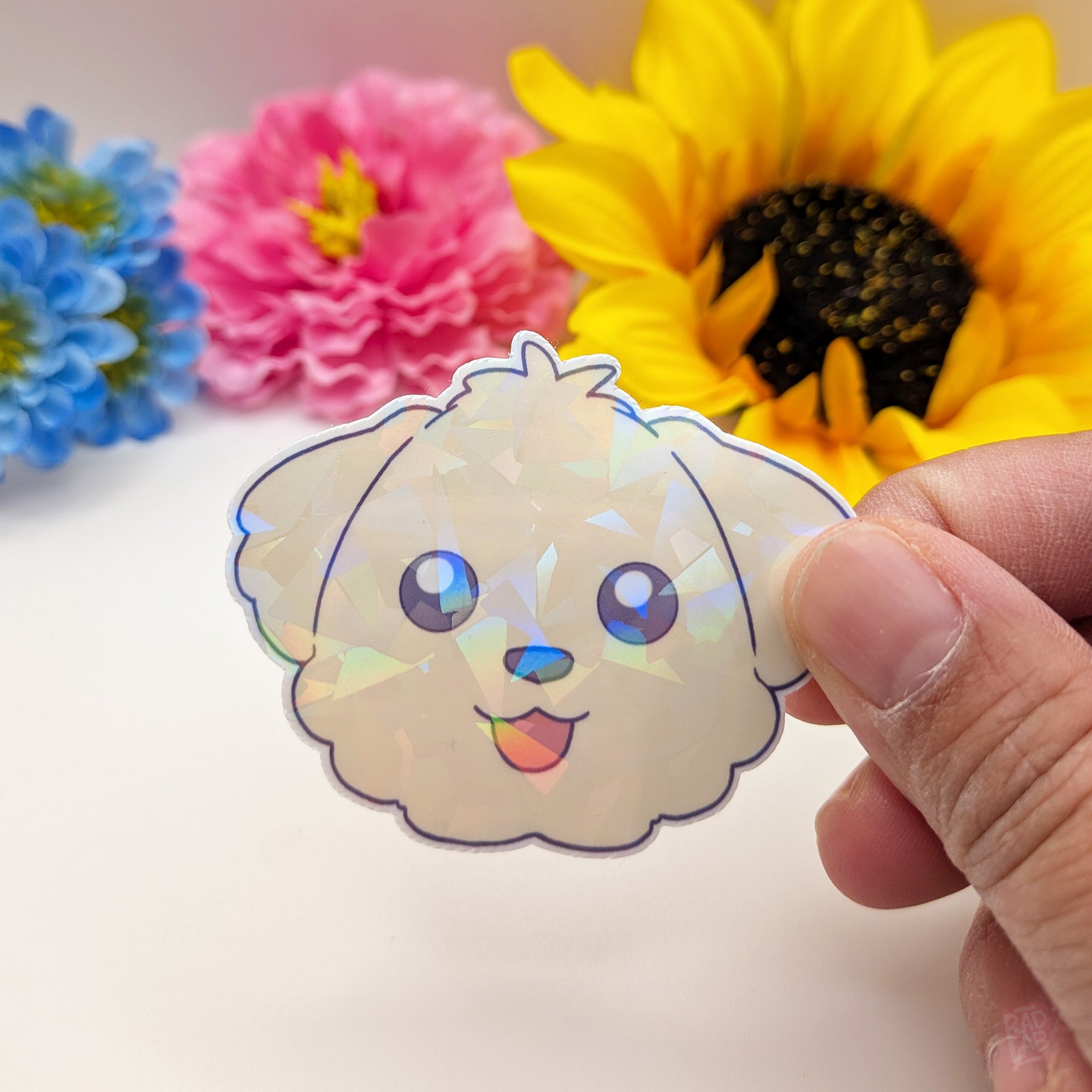 Kawaii Maltese | Waterproof Matte Vinyl Sticker
