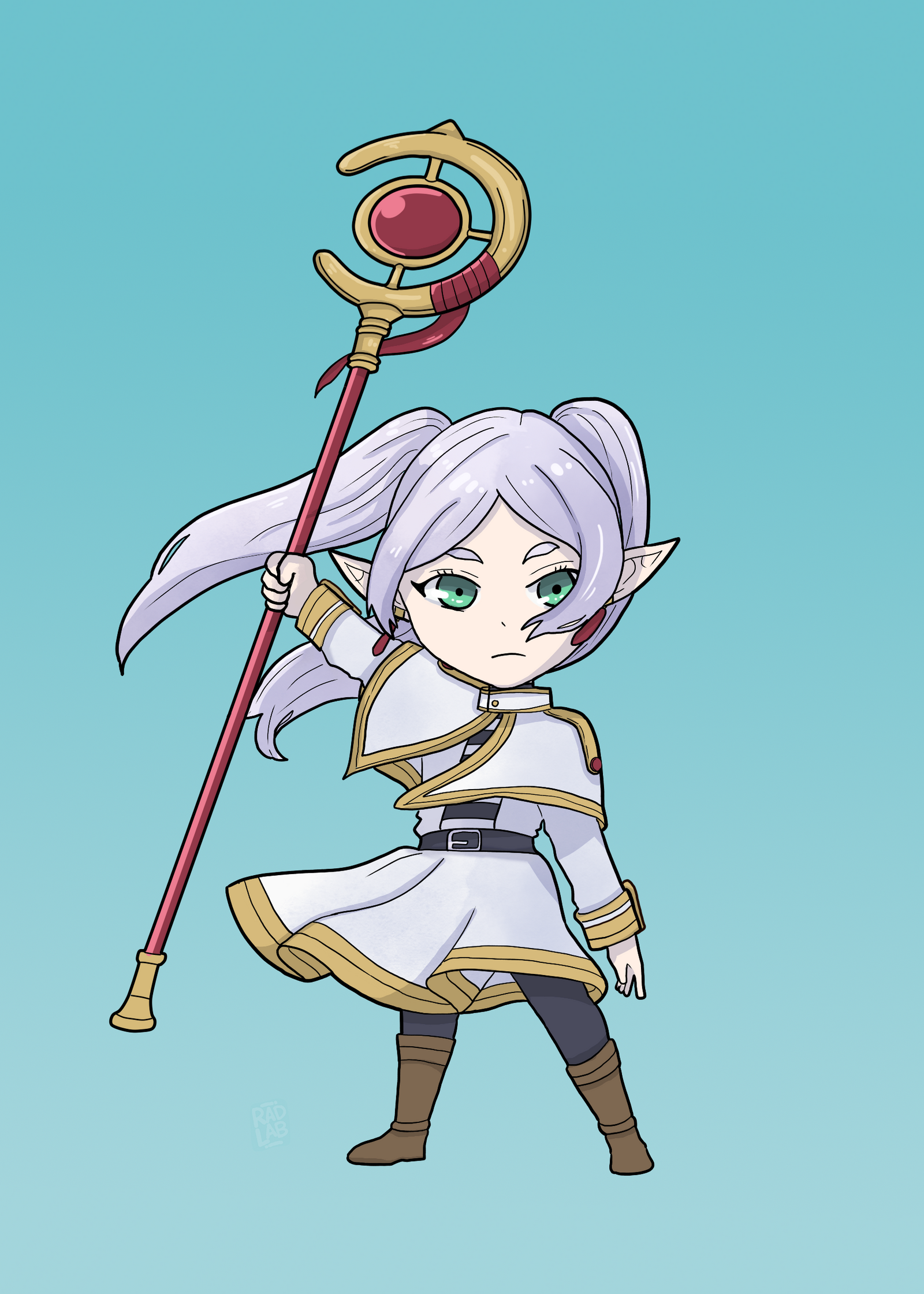 Prints | Chibi Frieren | 5x7 inches