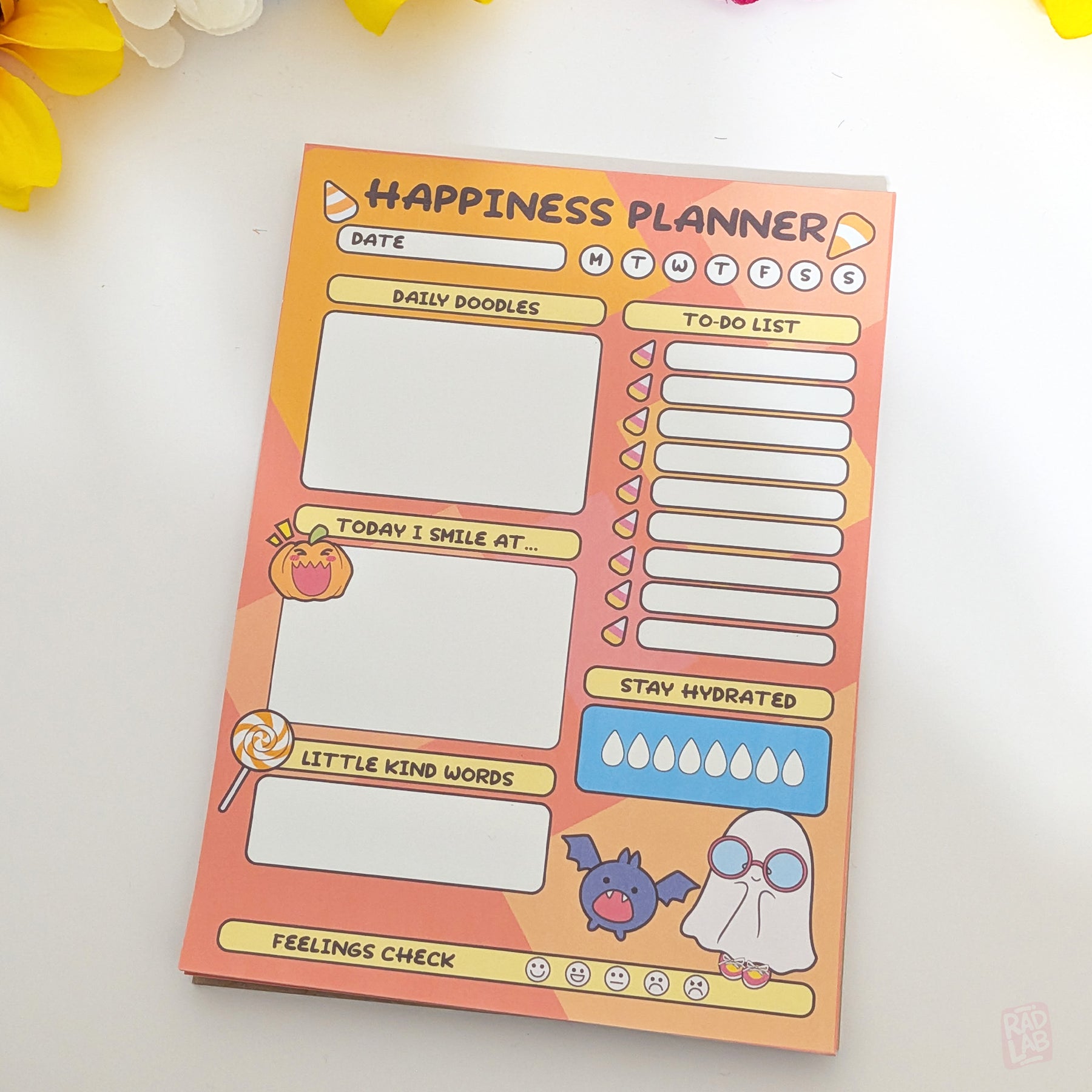 Happiness Planner - Happy Boo & Batty