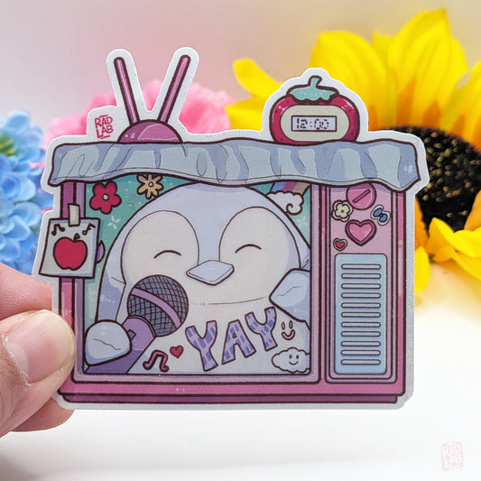 Mingoo Live | Waterproof Matte Vinyl Sticker