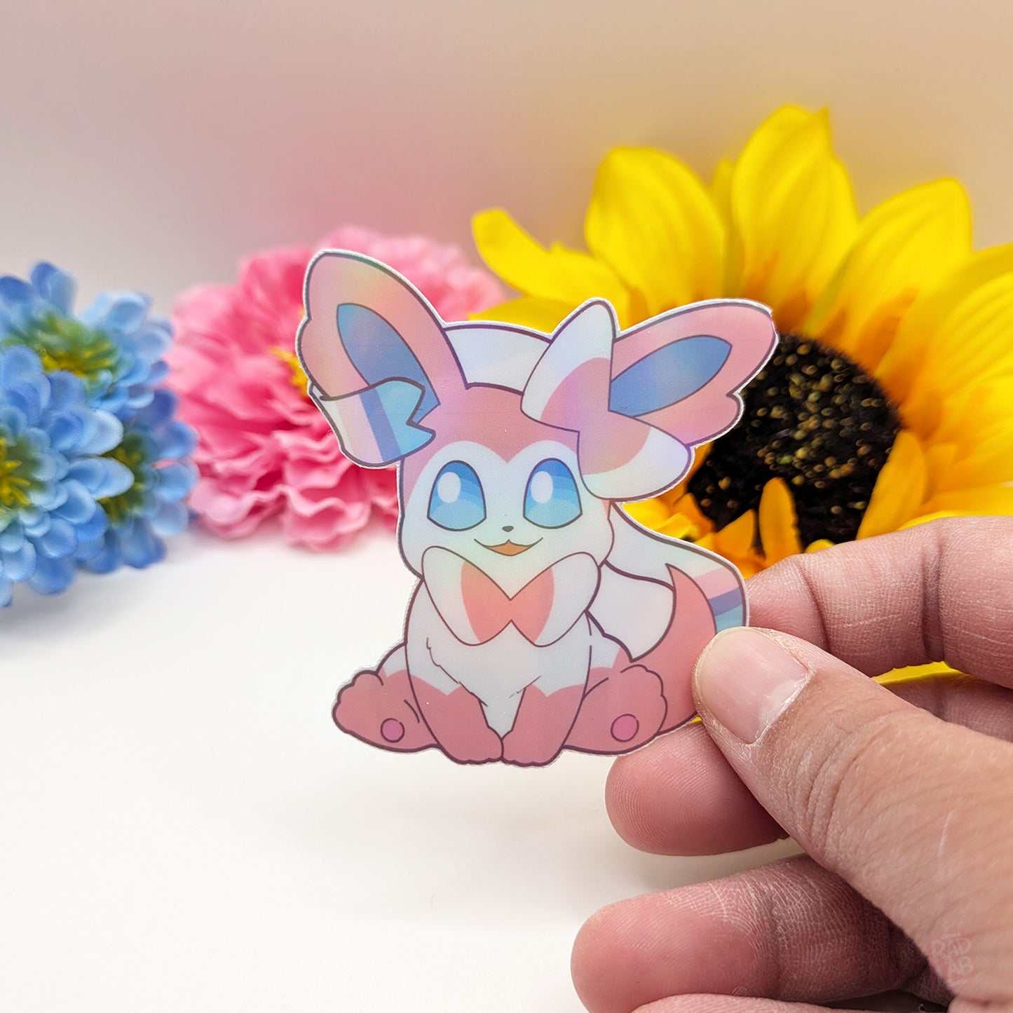 Sylveon Holographic Sticker