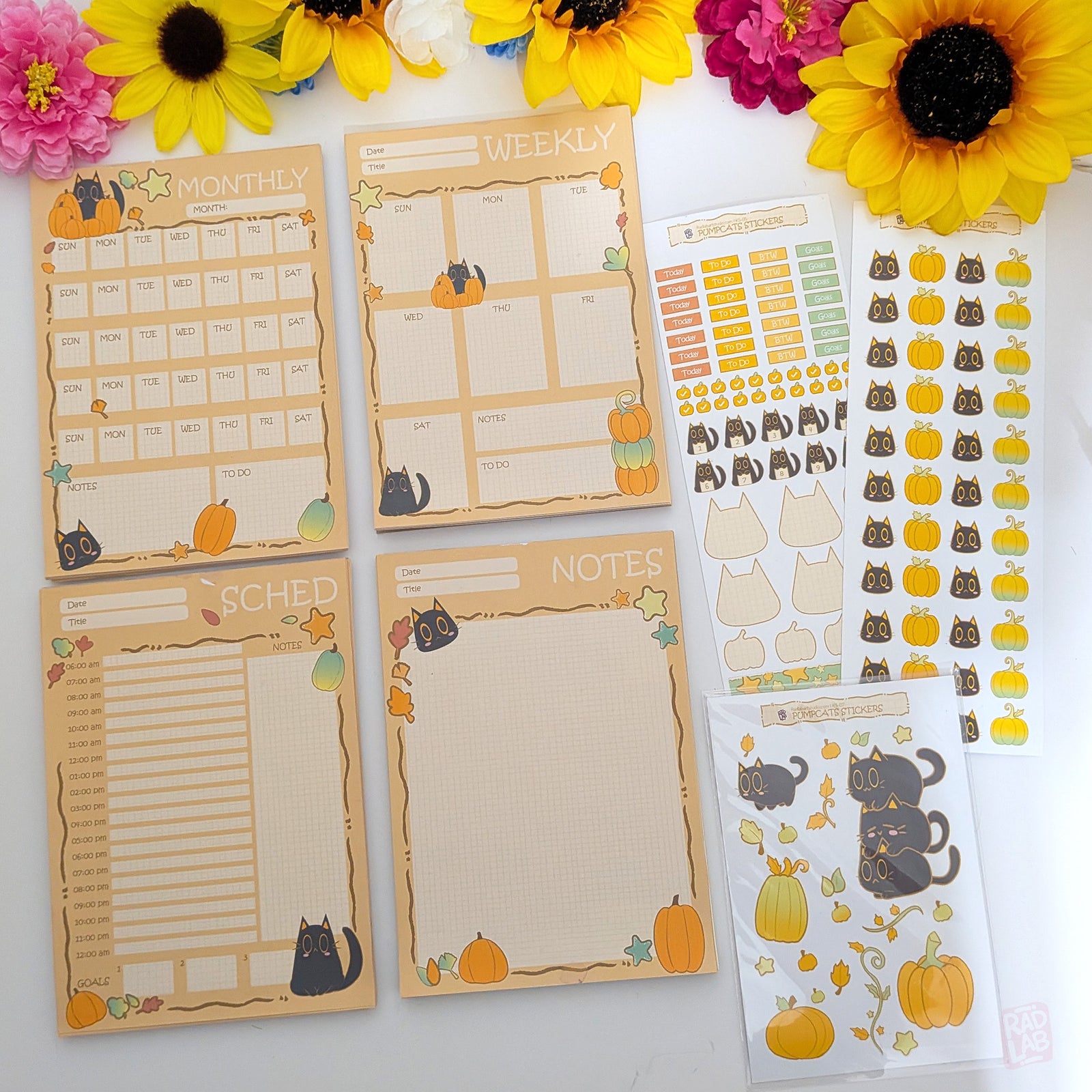 PumpKitty Planner Pad Bundle