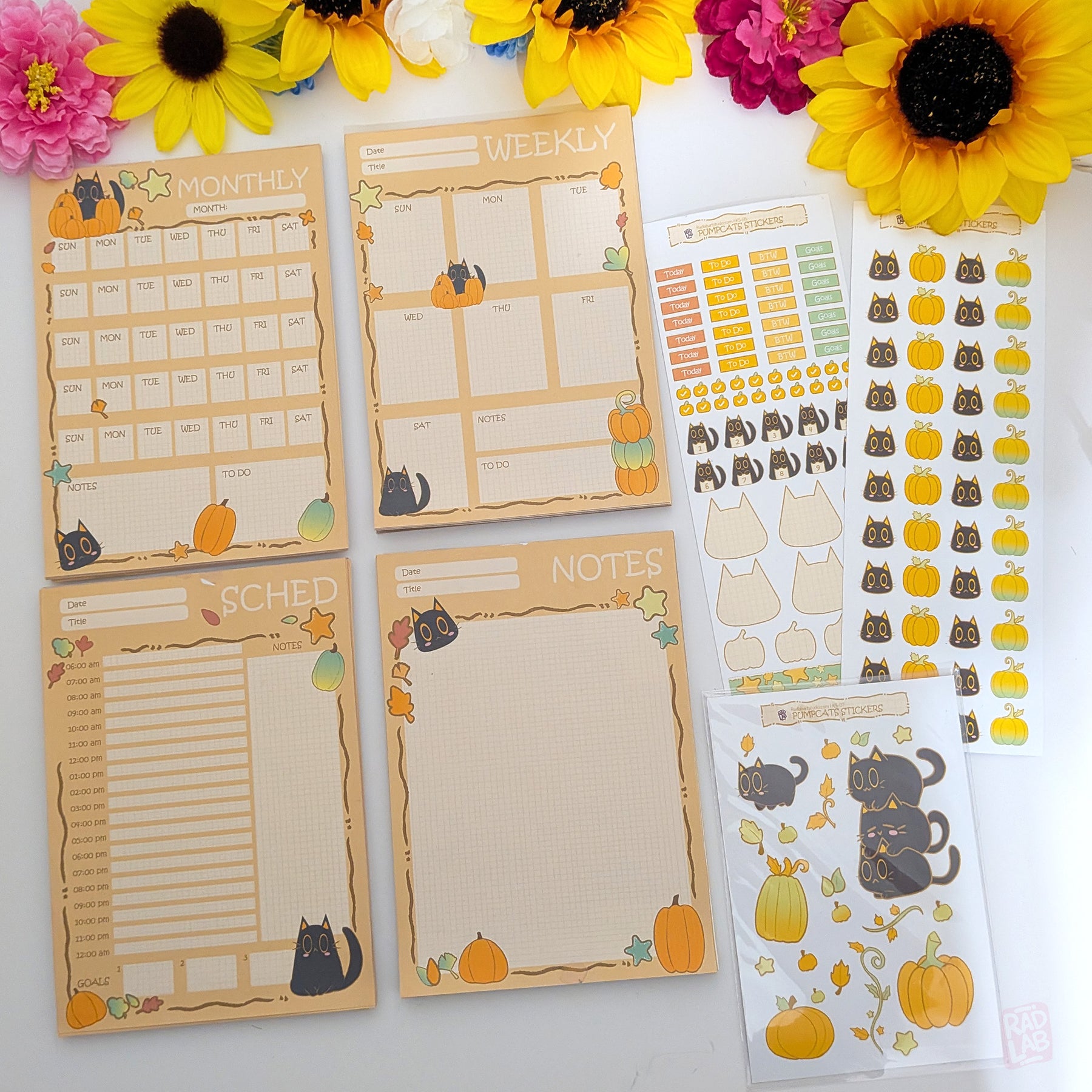 PumpKitty Planner Pad Bundle