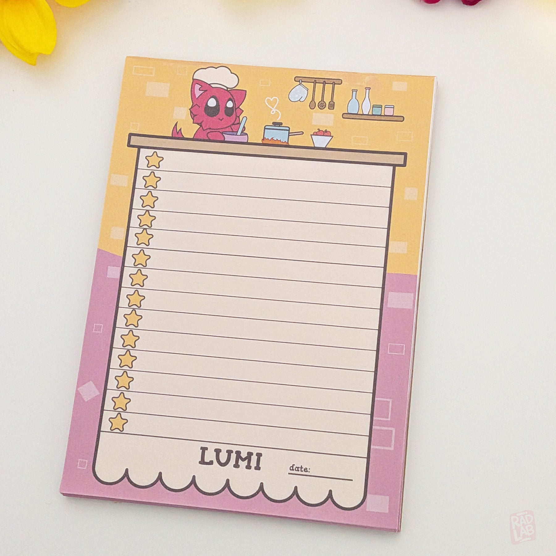 Lumi Recipe Pad