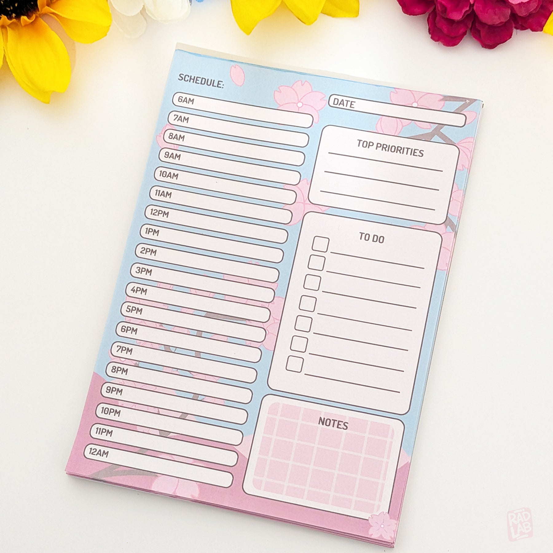 Sakura Planner Pad