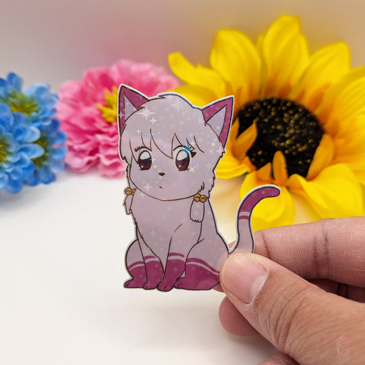 Shampoo Cat | Waterproof Matte Vinyl Sticker