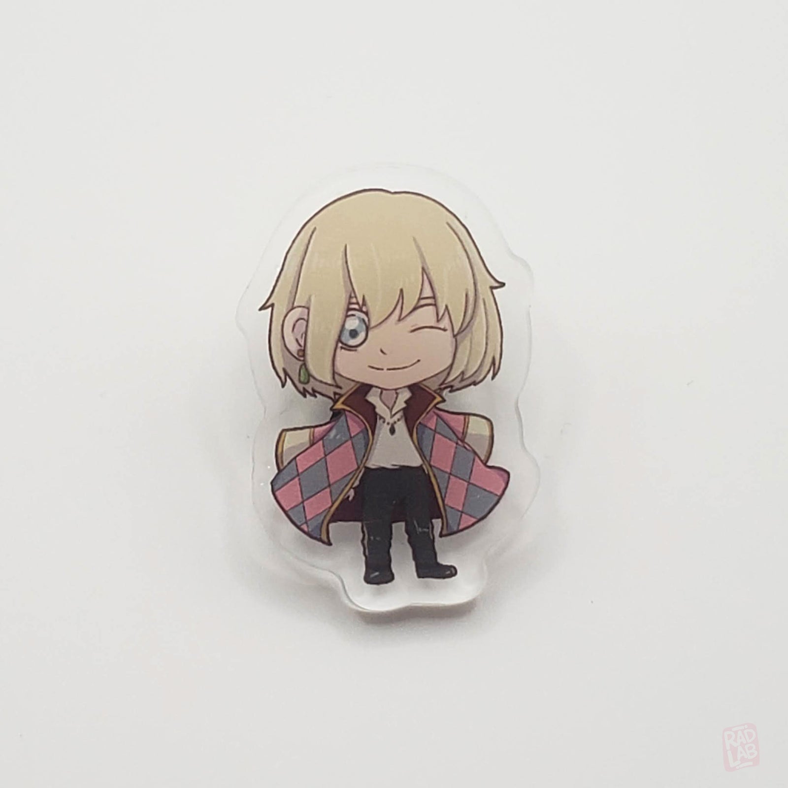 Acrylic Pin | Castle Wizard | 1.5 inch