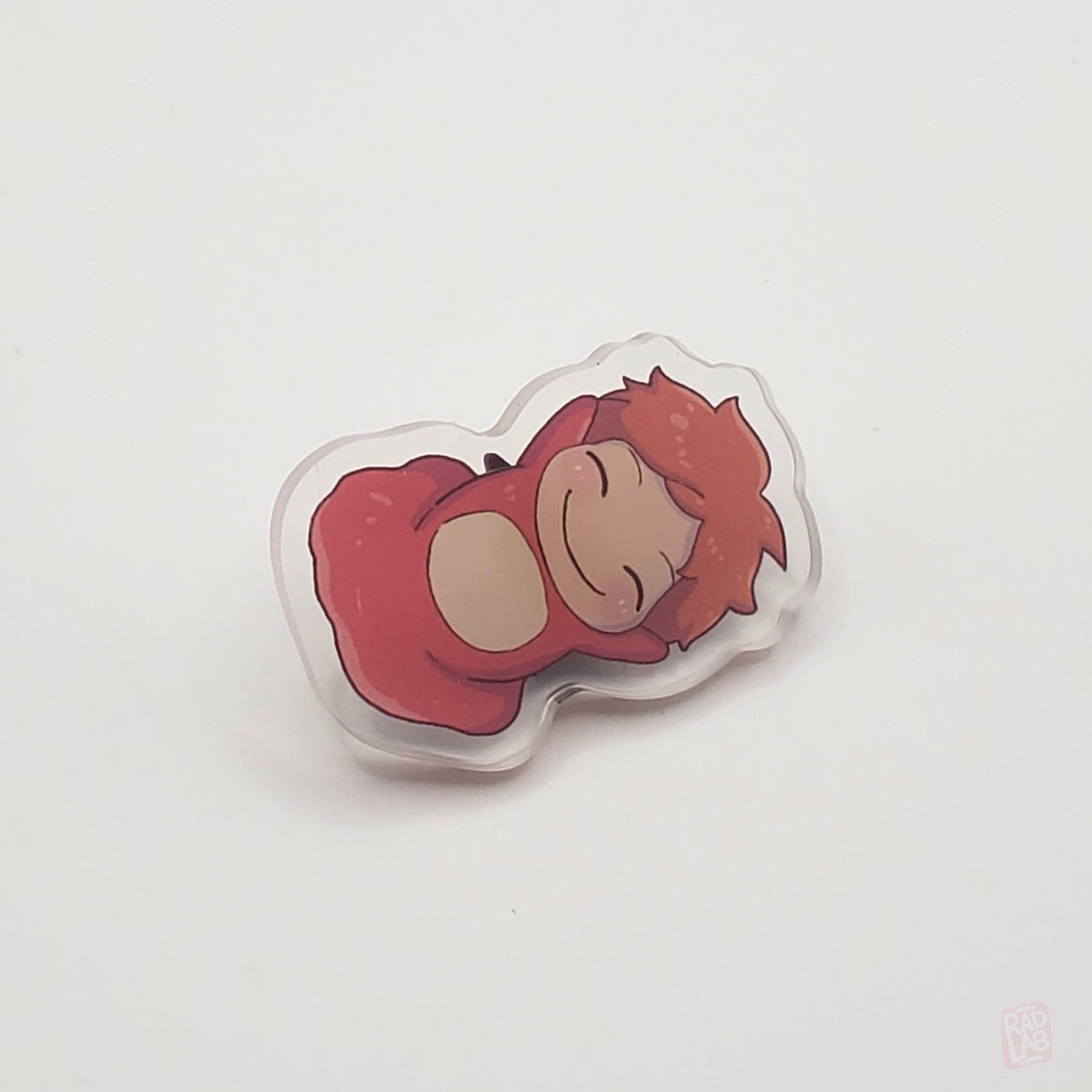 Acrylic Pin | Sea Girl 2 | 1 Inch