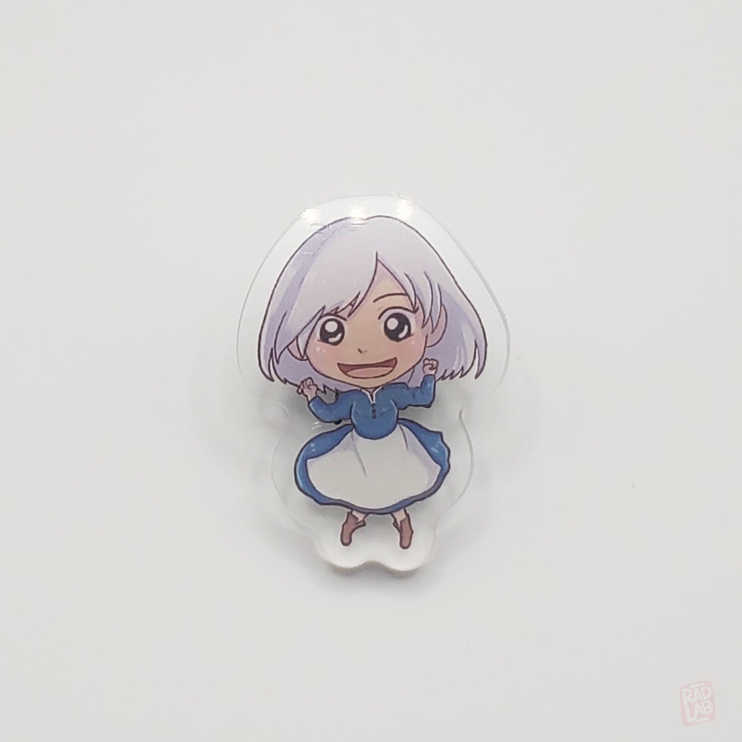 Acrylic Pin | Castle Heroine 1 | 1 Inch