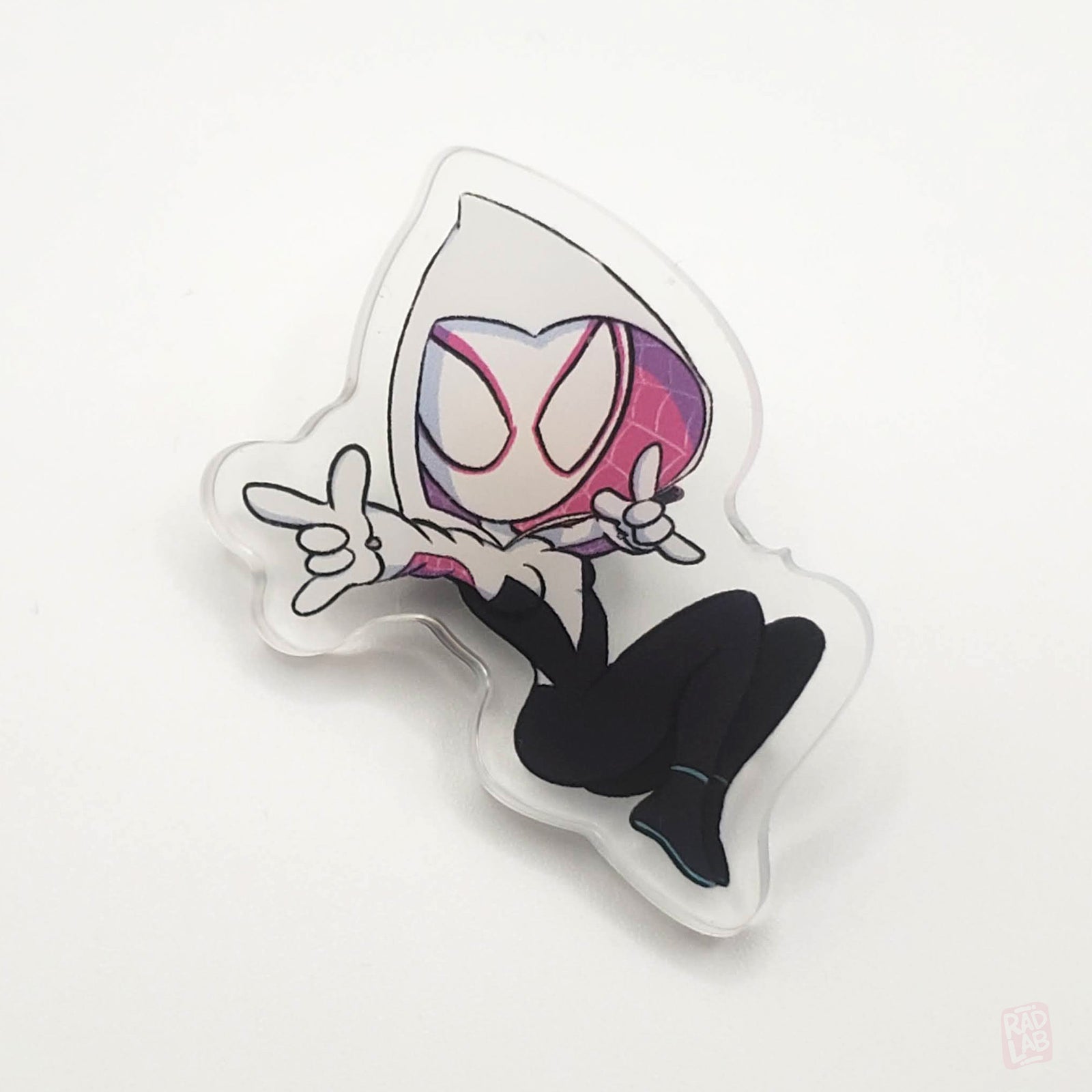 Acrylic Pin | Spider Gwen | 1.5 inch