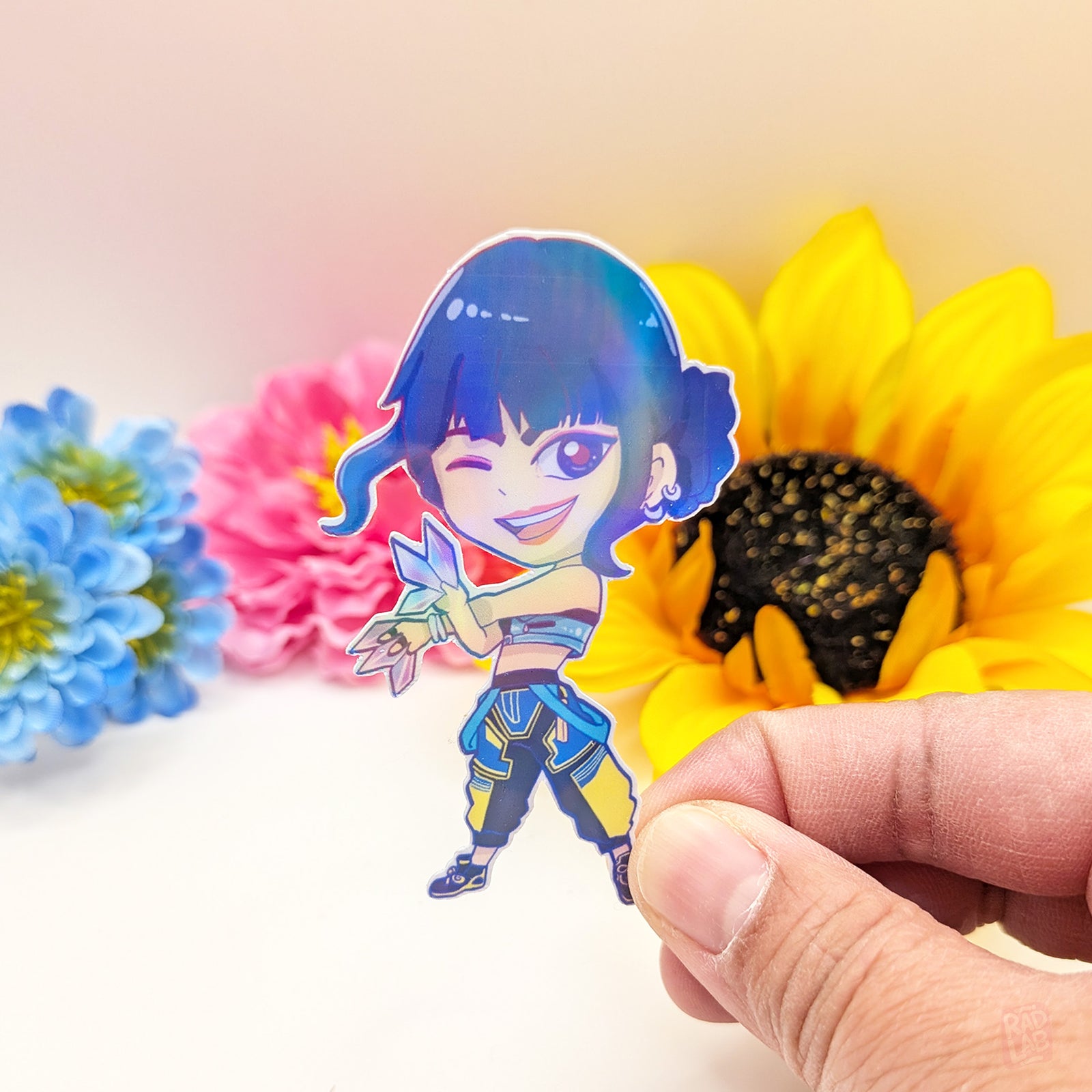 Zoey Hunter | Waterproof Matte Vinyl Sticker